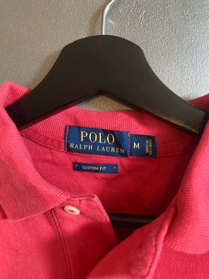 Polo Ralph Lauren M rouge - photo numéro 3