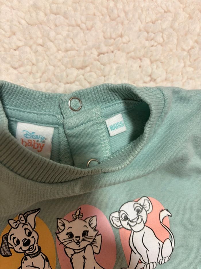 Pull sweat Disney bébé fille taille naissance - photo numéro 4