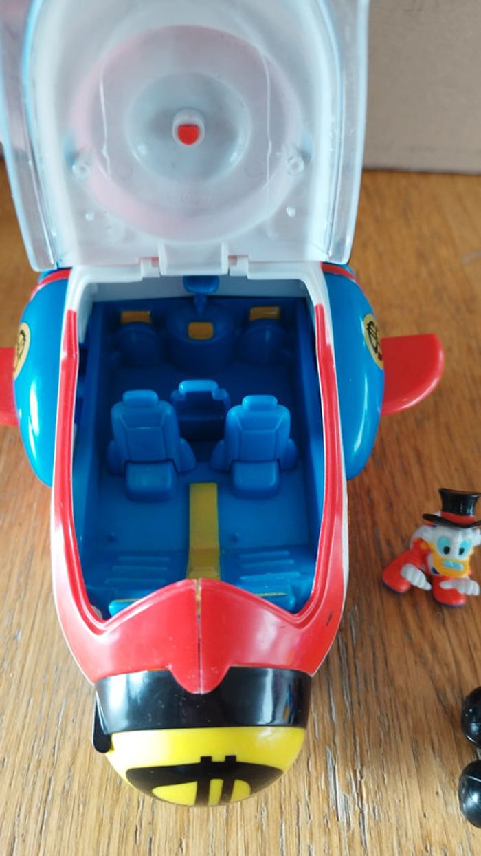 Disney Gadget Mickey Vaisseau Espace Starship Quack Donald Picsou Playset - photo numéro 2