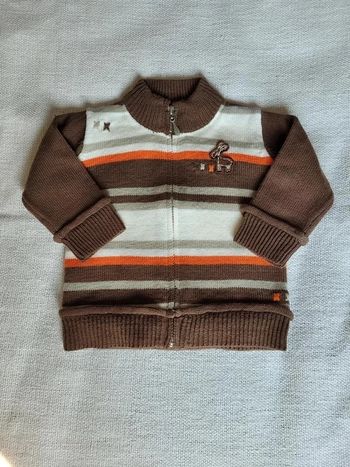 gilet P'tites Canailles 9 mois