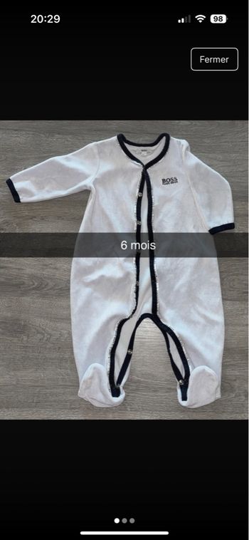Pyjamas Hugo boss 6 mois