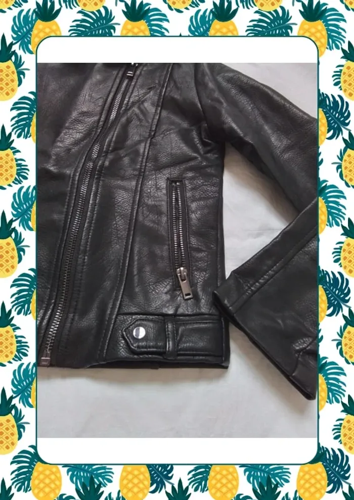 Veste simili cuir - photo numéro 5