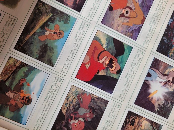RARE Album Panini complet Rox et Rouky Disney chien renard vignettes autocollants - photo numéro 6