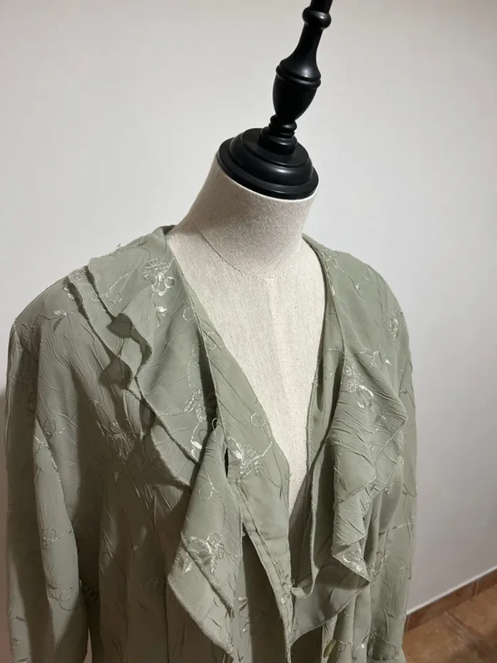 Blouse verte - photo numéro 2