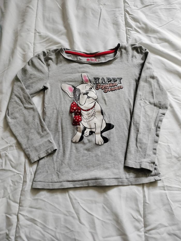 Tee shirt manche longue Tex 5/6 ans