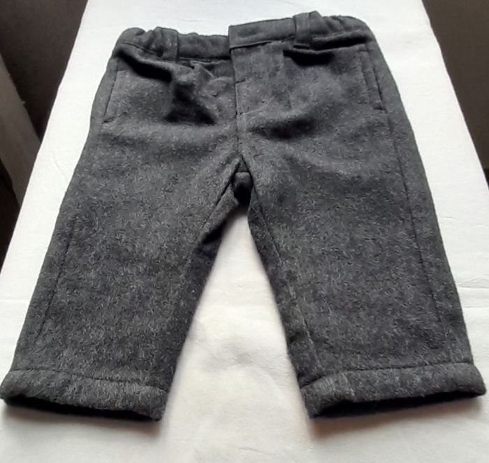 Pantalon gris épais
