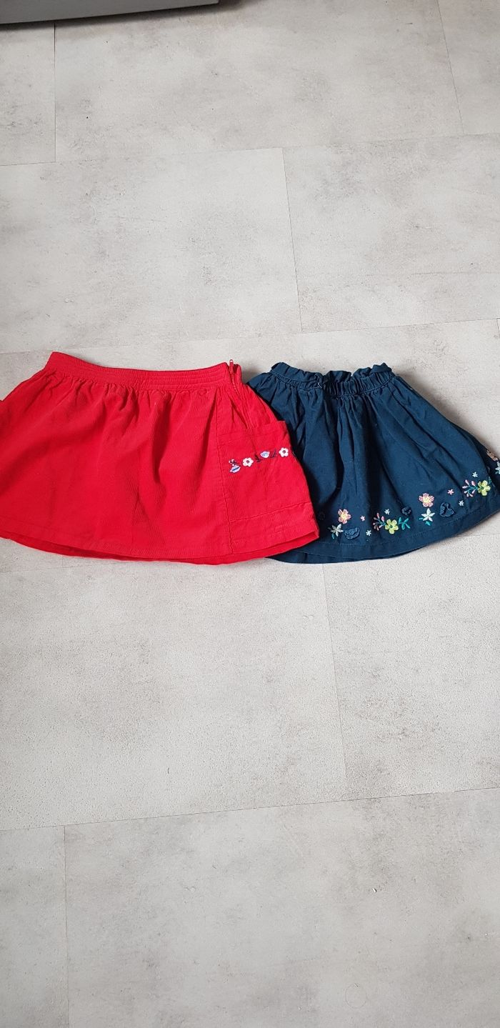 Lot 2 jupes sergent major 3 ans