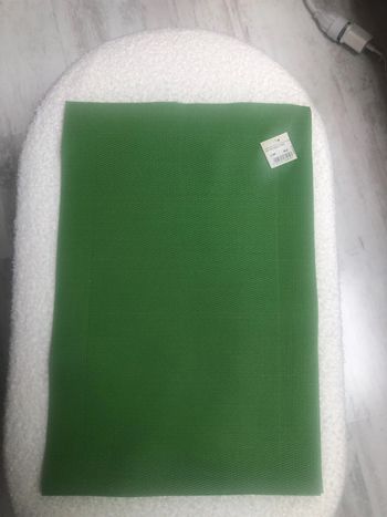 2 sets de table vert