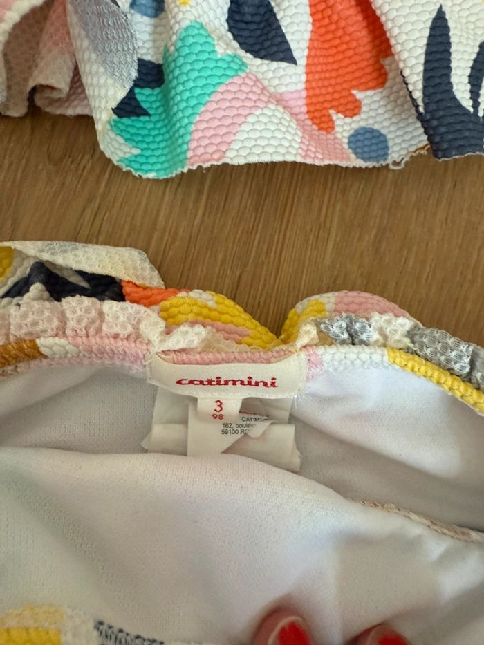 Maillot 2 pièces catimini 3 ans - photo numéro 2
