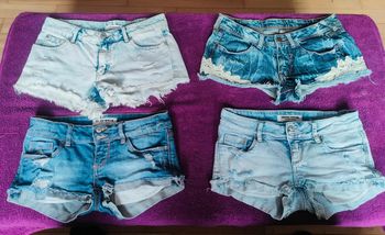 Lot de 4 Shorts femme taille 34