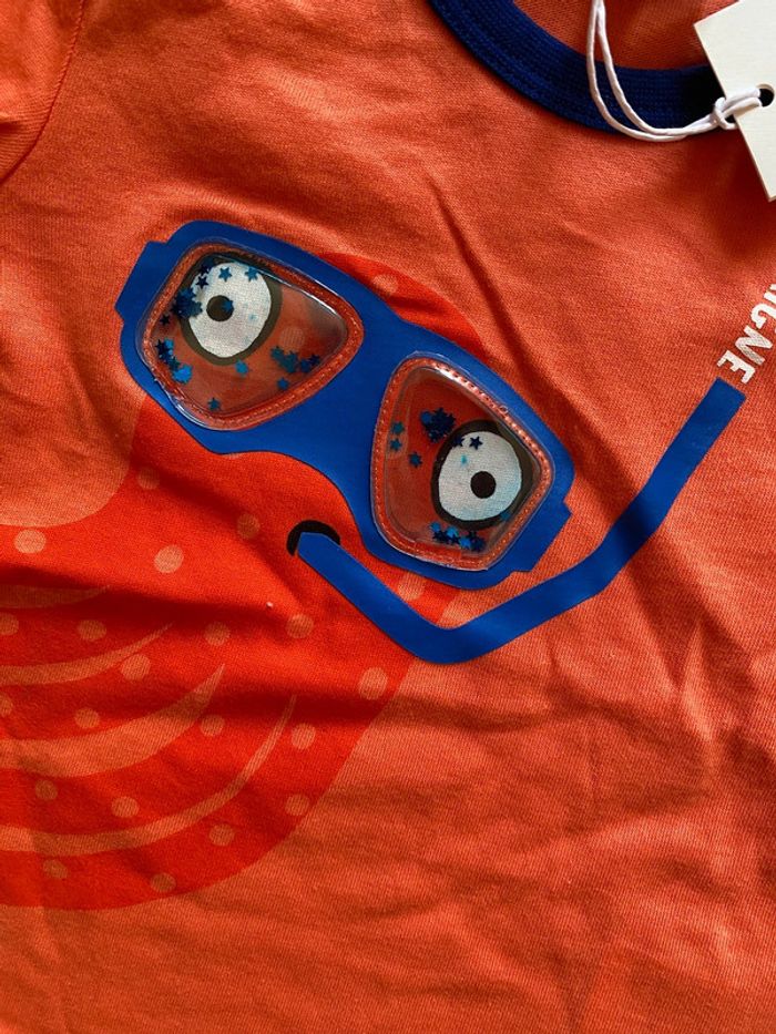 Tee shirt Catimini taille 12 mois Neuf - photo numéro 2