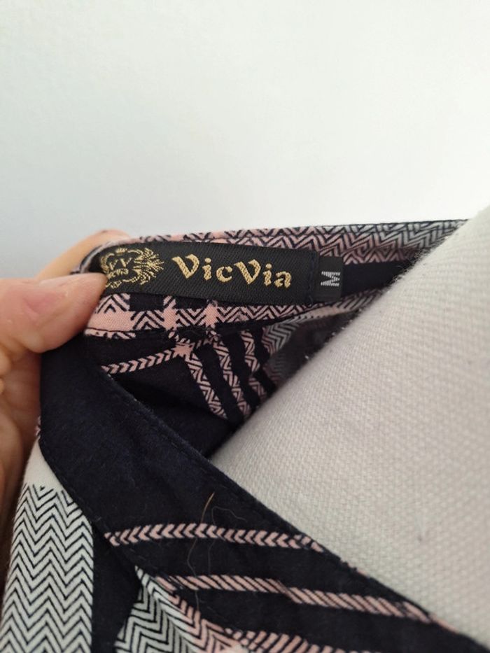 Blouse à carreaux t38 #F38M-100 - photo numéro 2