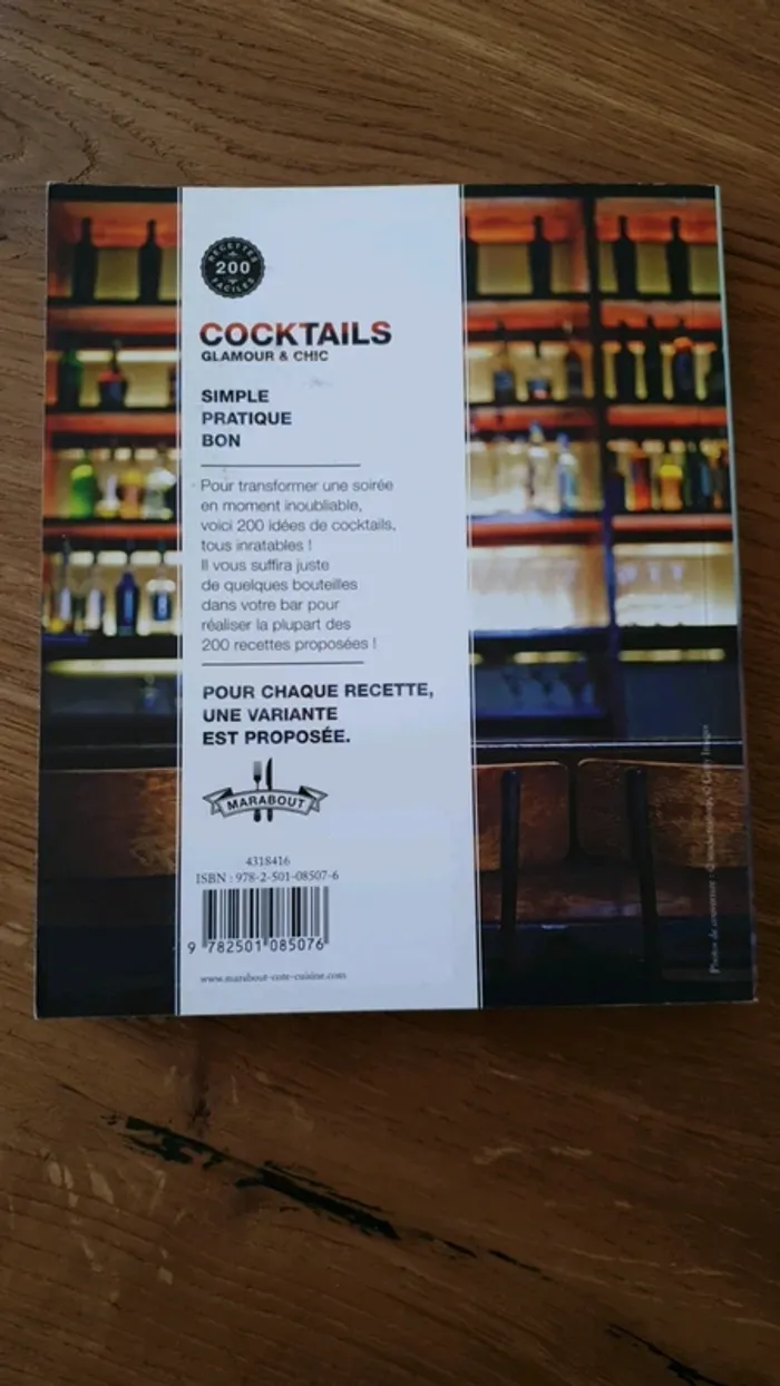 Livre recettes cocktails - photo numéro 2