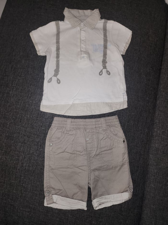 Ensemble chemisette + short