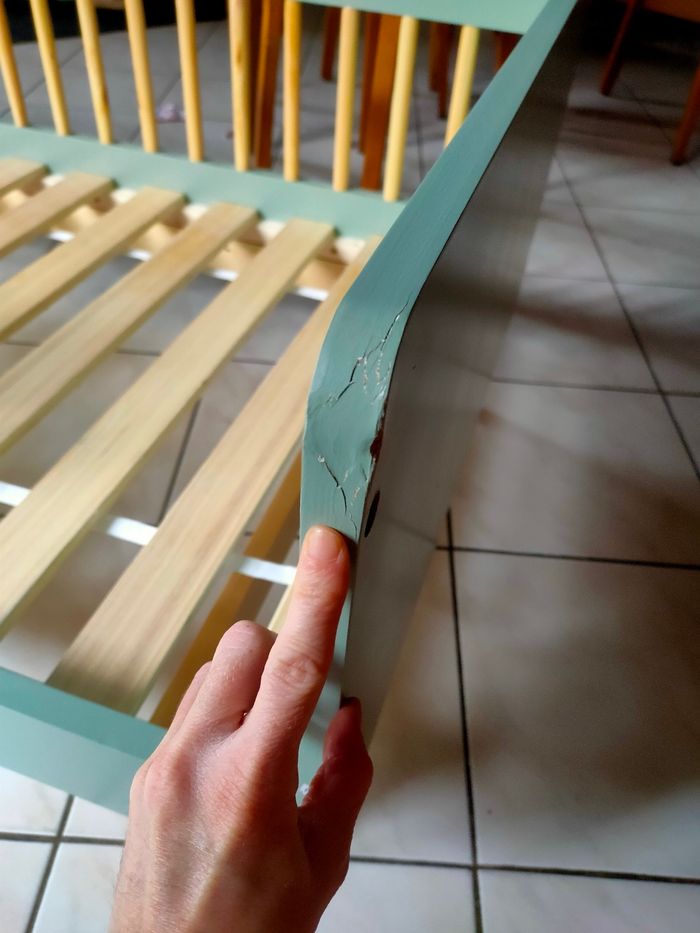 Lit Alba Homifab vert de gris - photo numéro 5