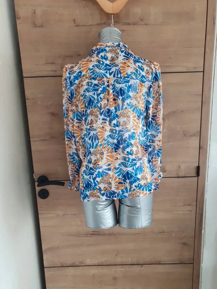 Blouse à motif cordon devant - photo numéro 4