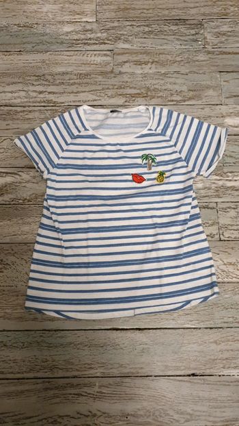 Tee-shirt influx 34 36 marinière