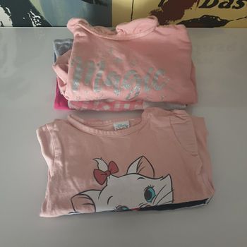 Lots de 8 pulls tee-shirt