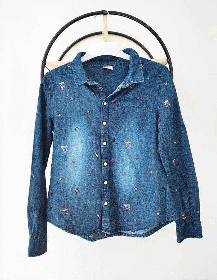 12 ans chemise tape a l'oeil