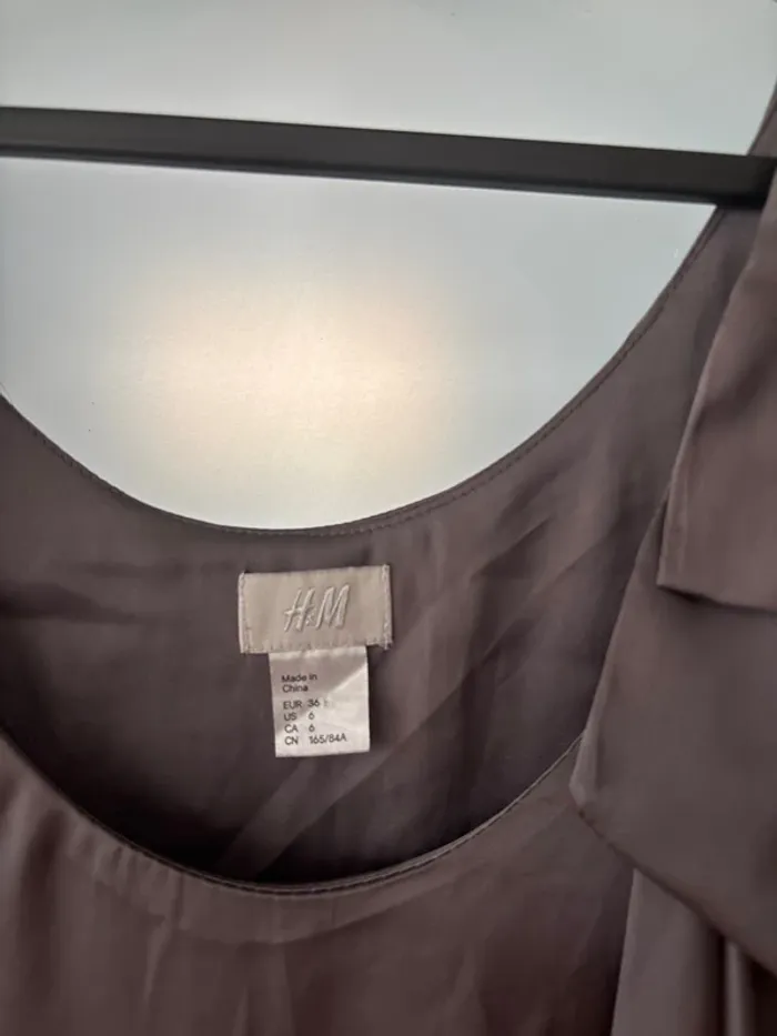 Robe de soirée satiné H&M - photo numéro 3