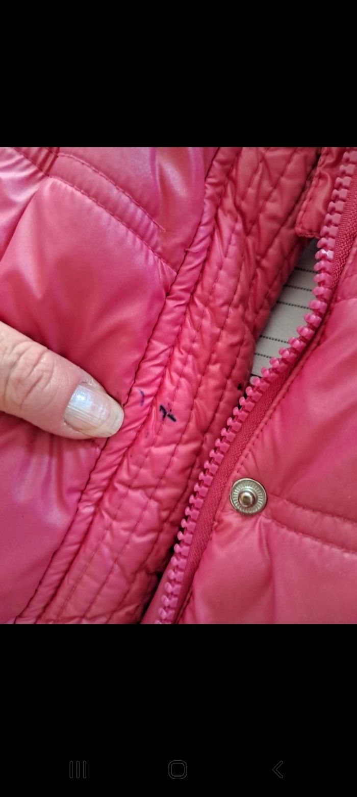 Doudoune rose sans manche 4 ans orchestra - photo numéro 2