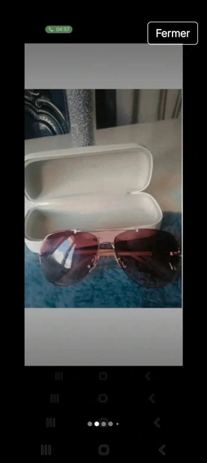Lunette de soleil swaroski - photo numéro 2