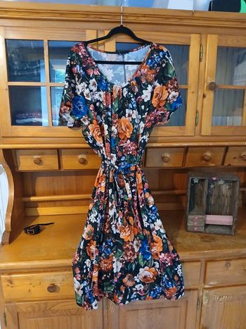 Robe fleurie légère taille 52