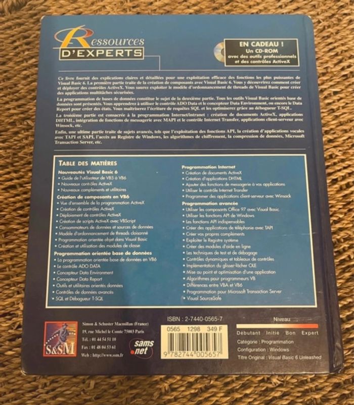 Livre Android 2/Professional/Visual Basic 6/Microsoft presse - photo numéro 15