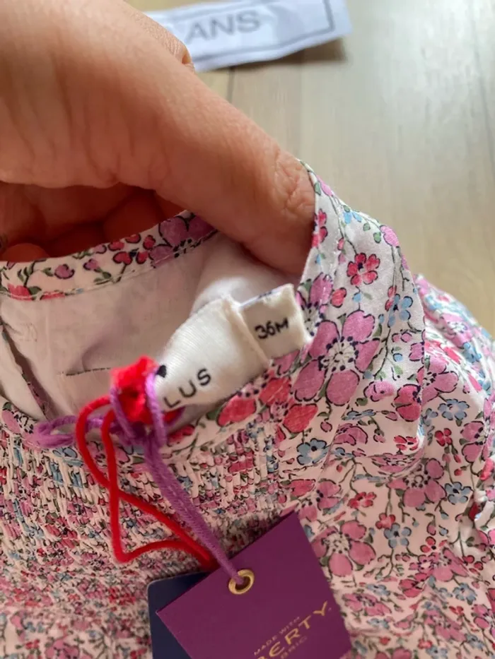 Robe légère liberty cyrillus 36 mois - photo numéro 4