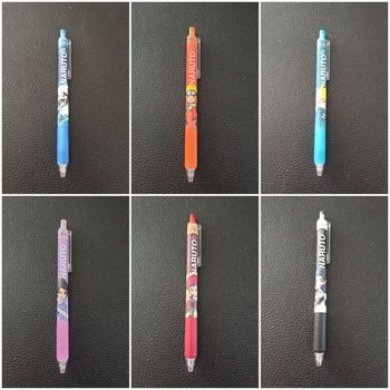 Lot de 6 stylos Naruto