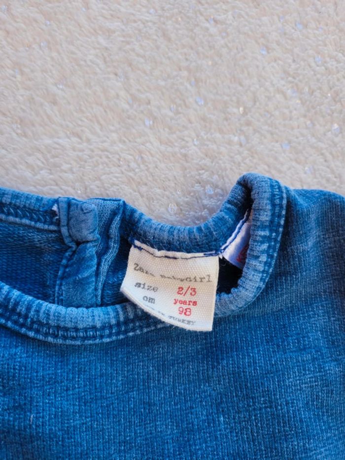 Sweat léger 2/3 ans 98 cm - photo numéro 3
