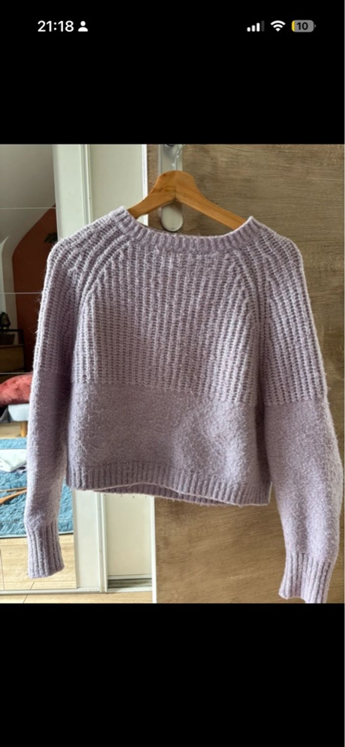Pull crop lilas