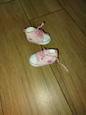 Baskets bébé fille souple kappa