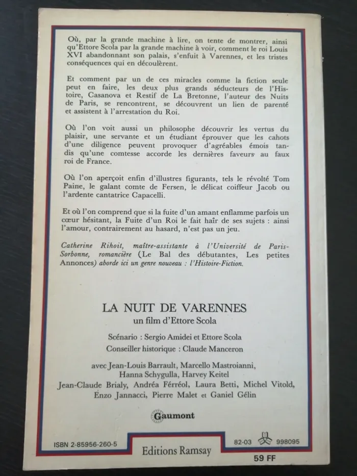 La nuit de Varenne - photo numéro 2