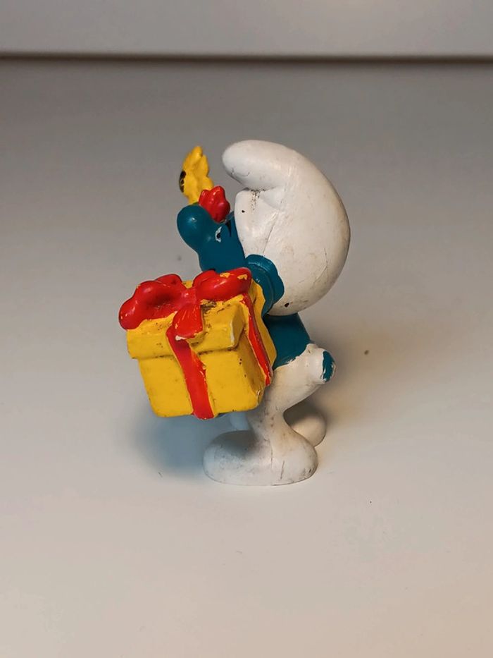 Figurine vintage Schtroumpf farceur schleich peyo W.germany - photo numéro 4