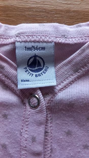 Pyjama bébé 1 mois