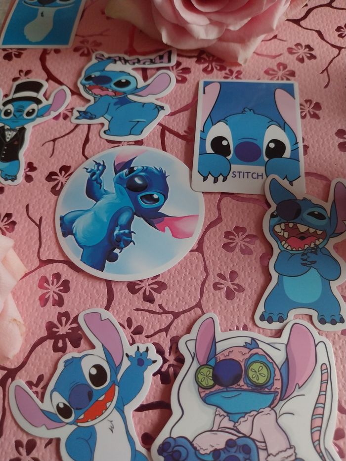 Lot de 10 stickers stitch pour 1e50 - photo numéro 3