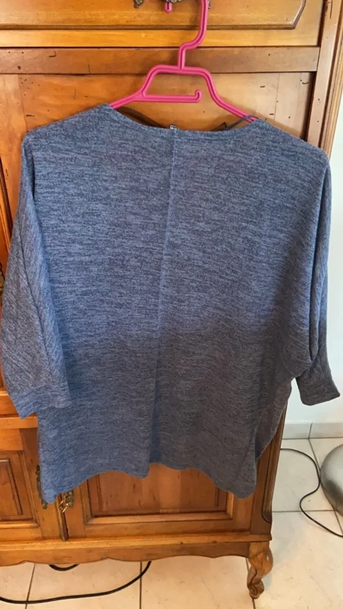 Gilet manque 3/4 bleu Pimkie - photo numéro 2
