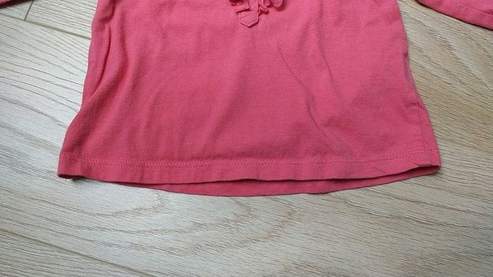 T shirt rose dentelle 9 mois kitchoun - photo numéro 5