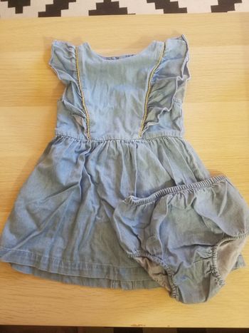 Robe + bloomer 12 mois