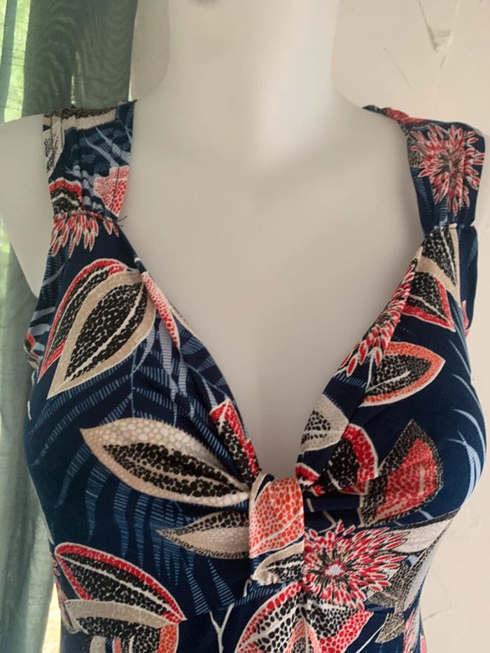 Robe été bleu bonheur longue taille 42/44 - photo numéro 4