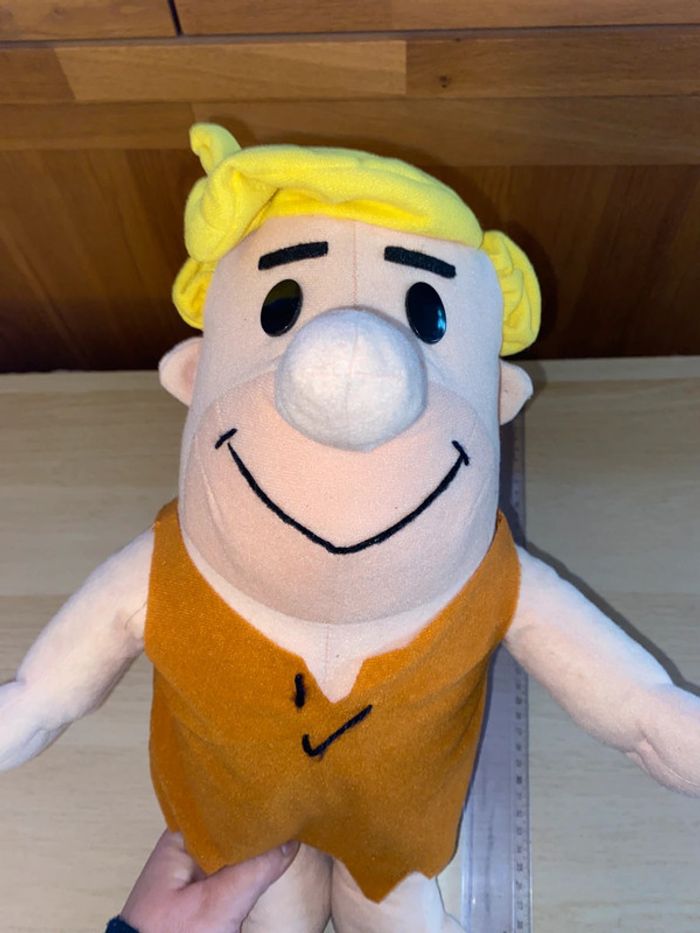 Peluche 1993 Hanna barbera pierrafeu Barney rubble flintstones - photo numéro 2