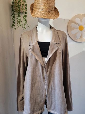 Veste délavé 100% coton