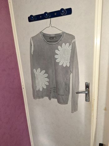 Haut manches longues desigual 13 14 ans