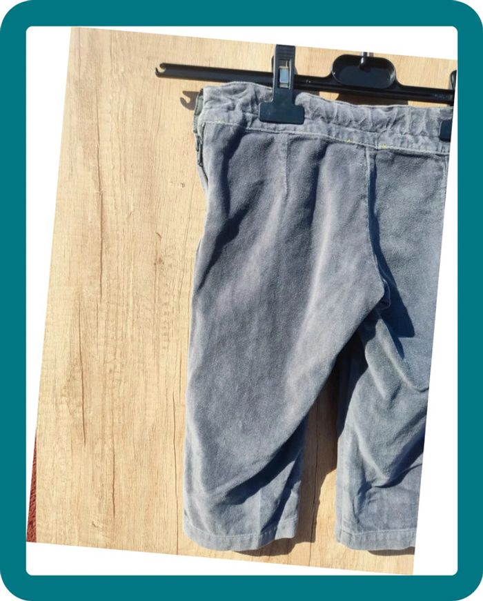 Pantalon 3/4 gris velours 4 ans Orchestra - photo numéro 6