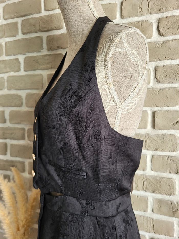 Magnifique combinaison dos nu noire Zara - Neuve avec étiquette - photo numéro 13