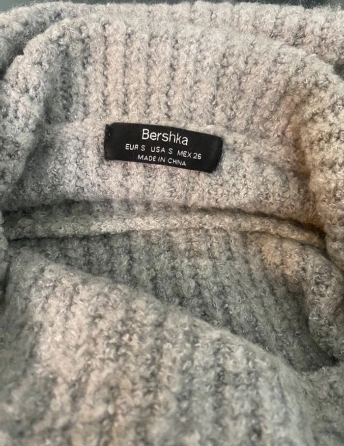 Robe pull grise Bershka - photo numéro 3