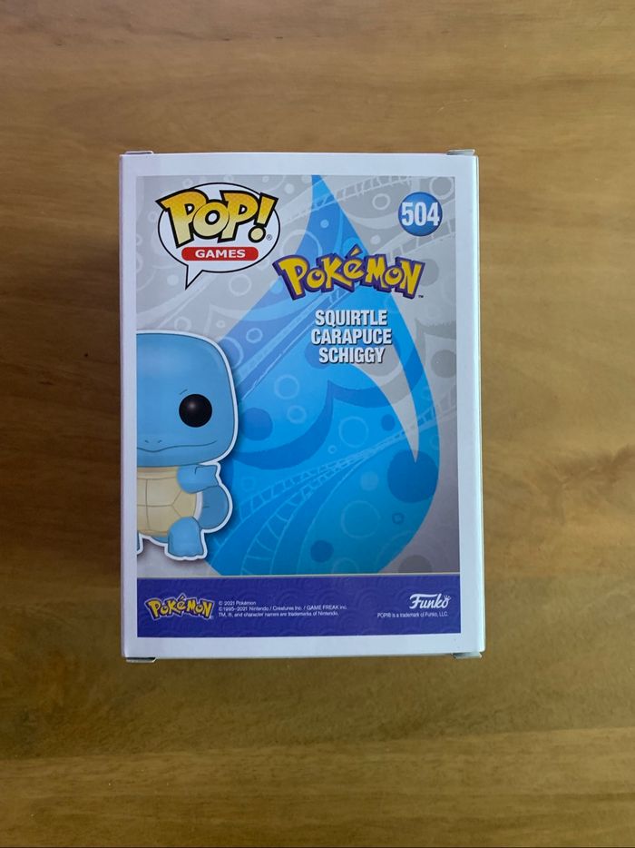 Pop Pokemon Carapuce 504 - photo numéro 3