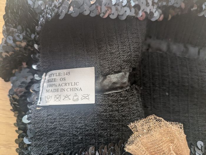 Short pailleté tulle doré enfant taille unique - photo numéro 5