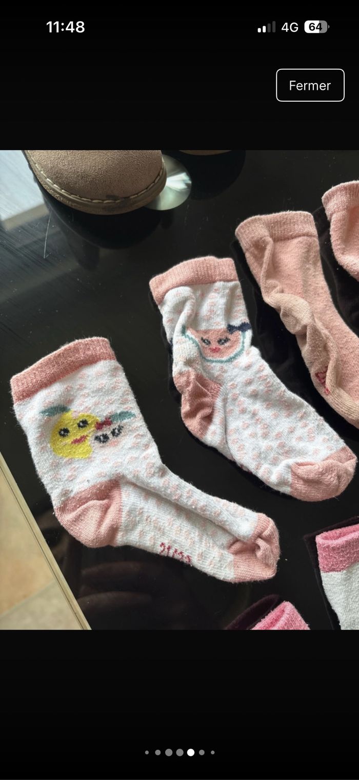 Chaussures et chaussettes taille 21/23 C&A - photo numéro 6